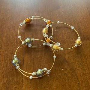 Beaded wrap bracelets